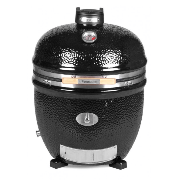 Kamado Monolith Le Chef Pro Series 2.0 Negro con Pies