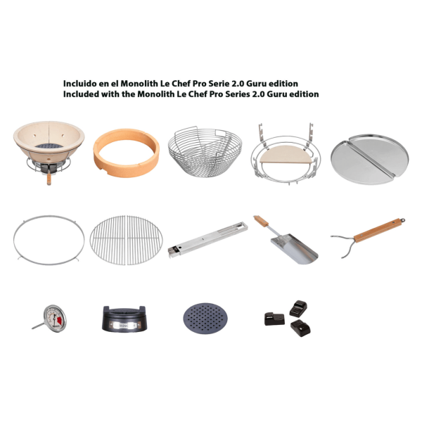 Accesorios de Kamado Monolith Le Chef Pro Series 2.0 