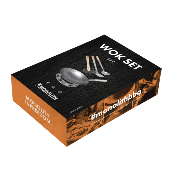 Set de Wok de 5 piezas Kamado Monolith