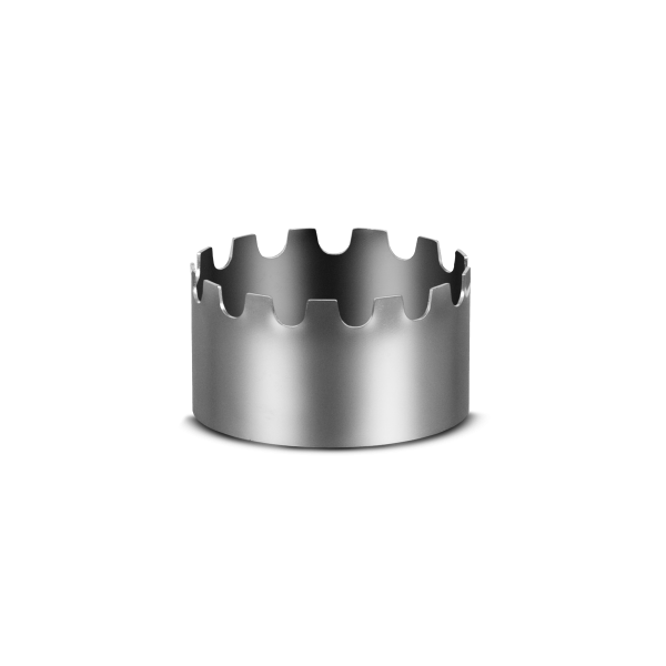 corona wok de acero inoxidable