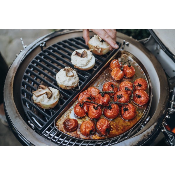 parrilla más recoge grasa