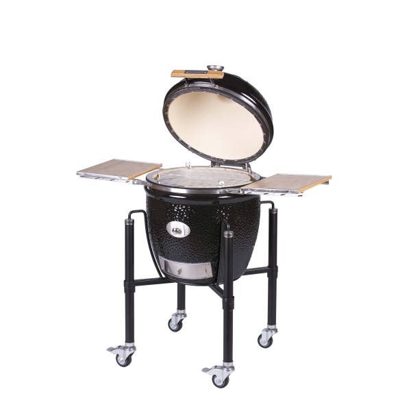 Kamado Monolith Classic Pro Series 2.0 Negro con carro