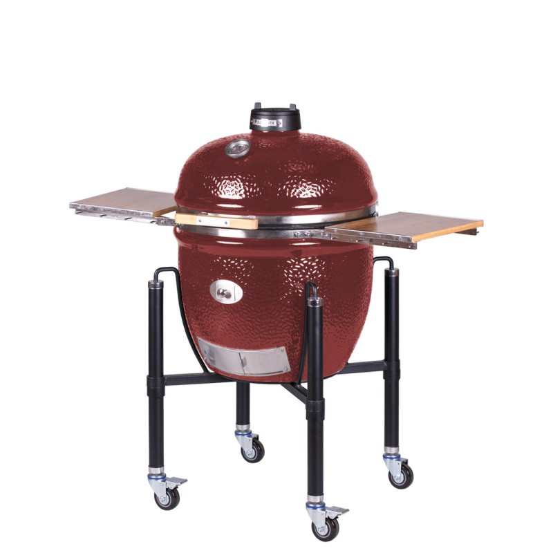 Kamado Monolith Le Chef Pro Series 2.0 Burdeos con Pies