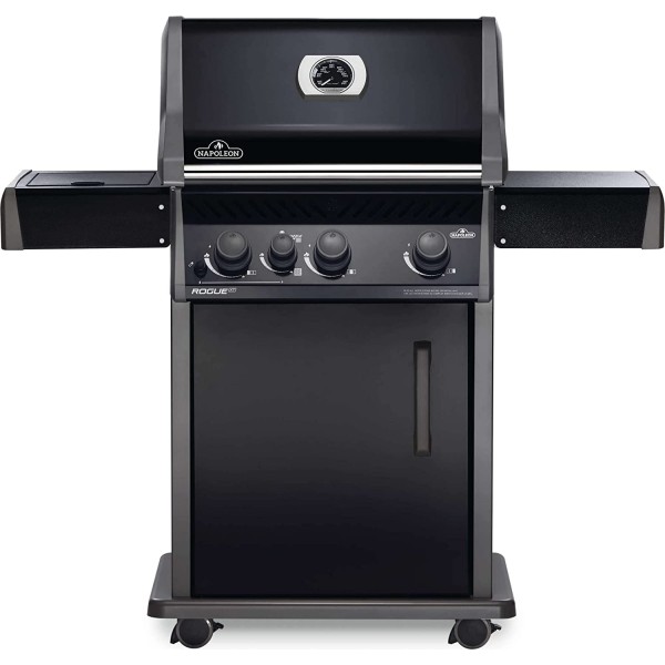 Napoleon Rogue XT 425 Negra con Quemador Lateral Infrarrojo