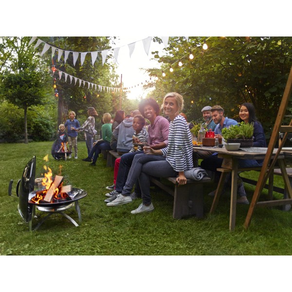 Chimenea portátil jardín