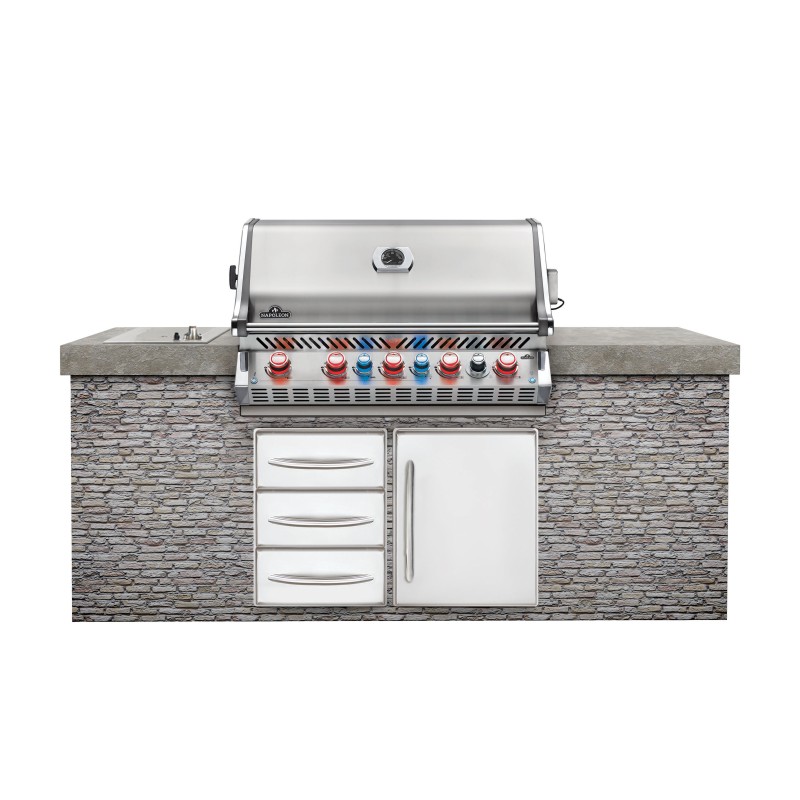 módulo de barbacoa encastrable