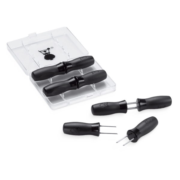 Juego de 8 soportes para mazorcas de maiz