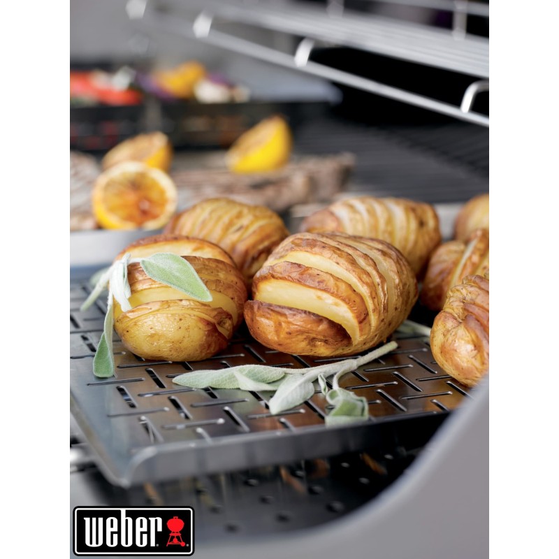 Bandeja de acero inoxidable Weber Style