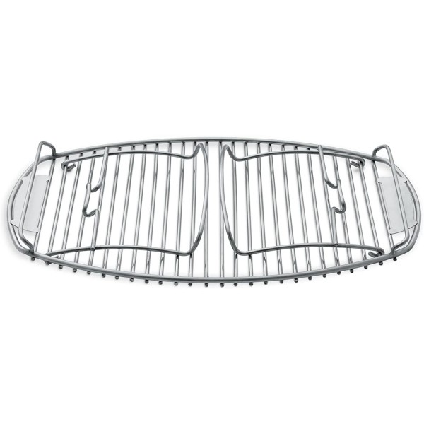 Rejilla elevada para cocción Weber en acero inoxidable