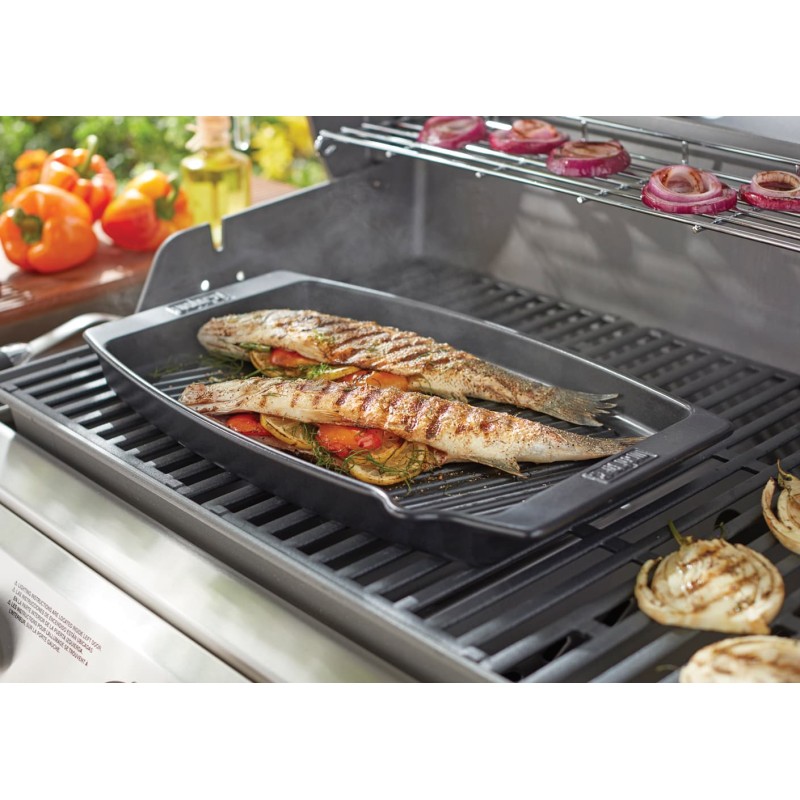 barbacoa weber con plancha