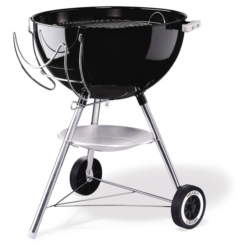 Soporte para tapa para barbacoas de carbón