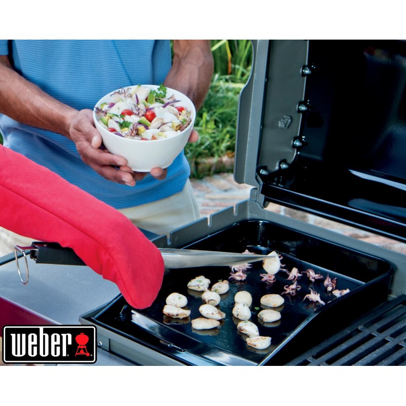 Plancha de hierro colado vitrificado para Weber Spirit y Spirit II ...