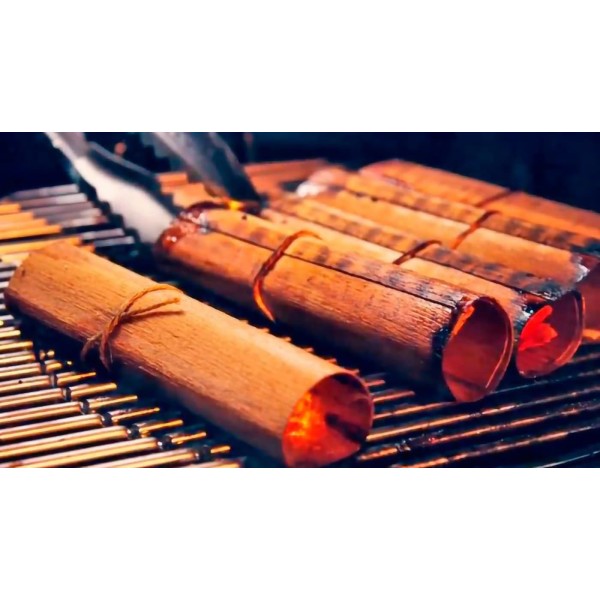 Pack 8 Wraps de madera de cerezo para ahumar Weber