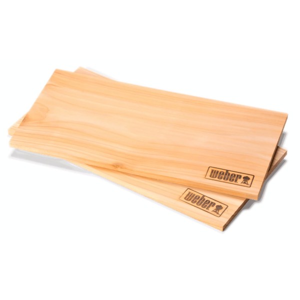Bandejas de cedro para ahumar grandes (40x15 cm)