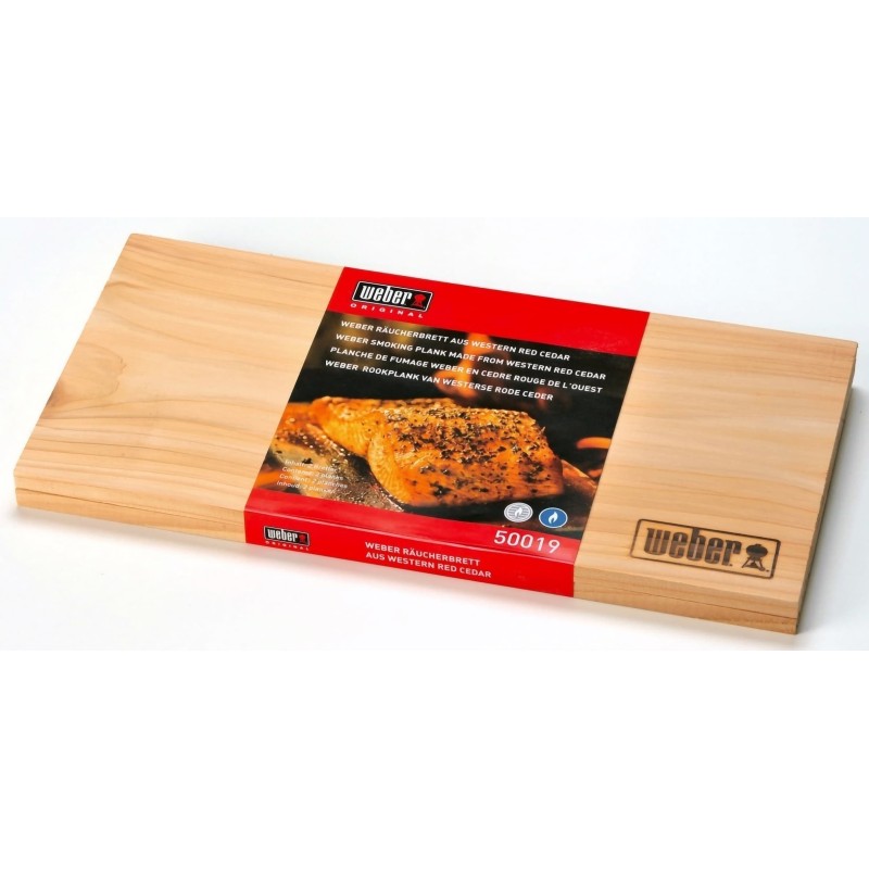 Bandejas de cedro para ahumar grandes (40x15 cm)