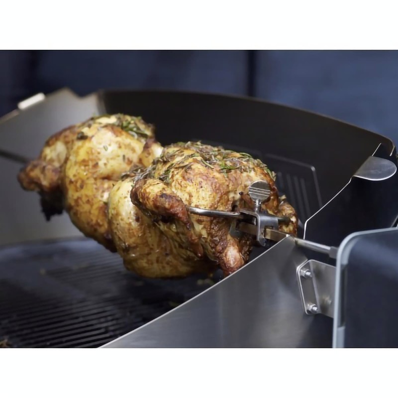 Asador giratorio para Weber Q serie 200 y 2000