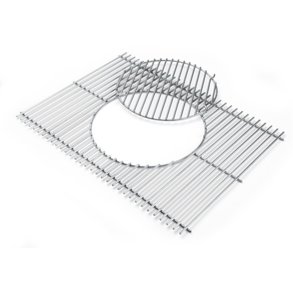 Parrilla Gourmet BBQ System para Spirit 3 quemadores con  soporte de coccion para pollo