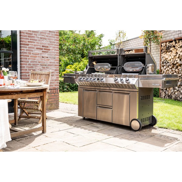 Napoleon Prestige Pro 825 RSBI Acero Inoxidable