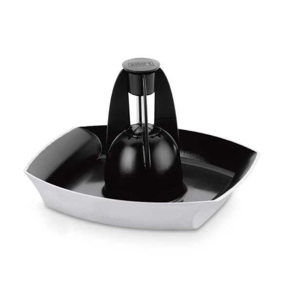 Soporte para pollos con vaso Weber Style