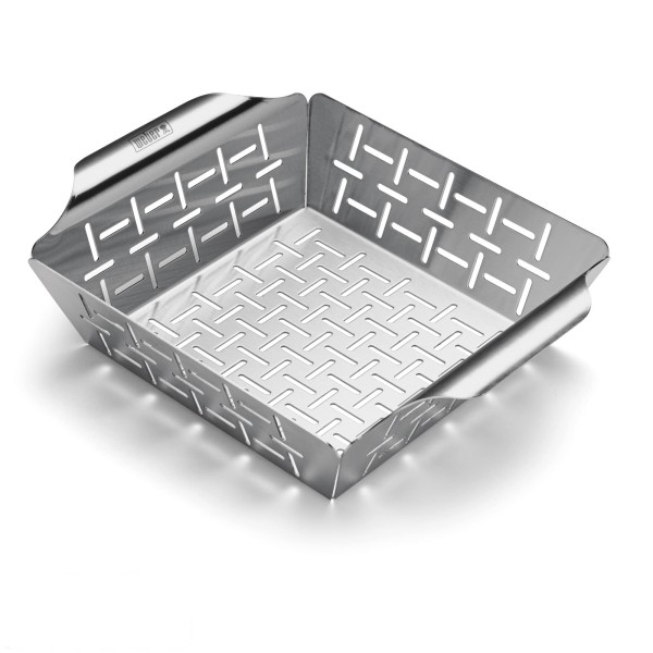 Cesta pequeña acero inoxidable para hortalizas Weber Style