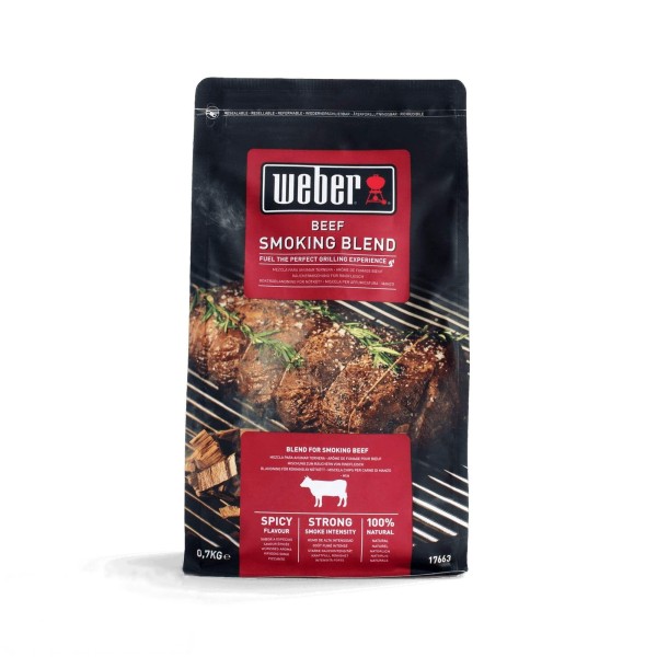 Astillas de madera para ahumar vacuno Weber
