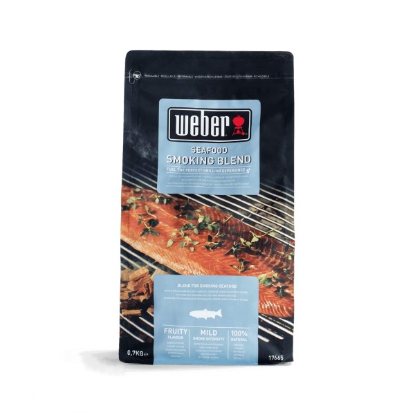 Astillas de madera para ahumar mariscos Weber