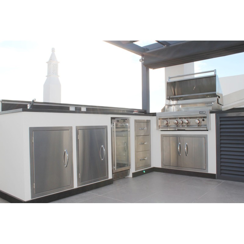 puertas para cocina exterior