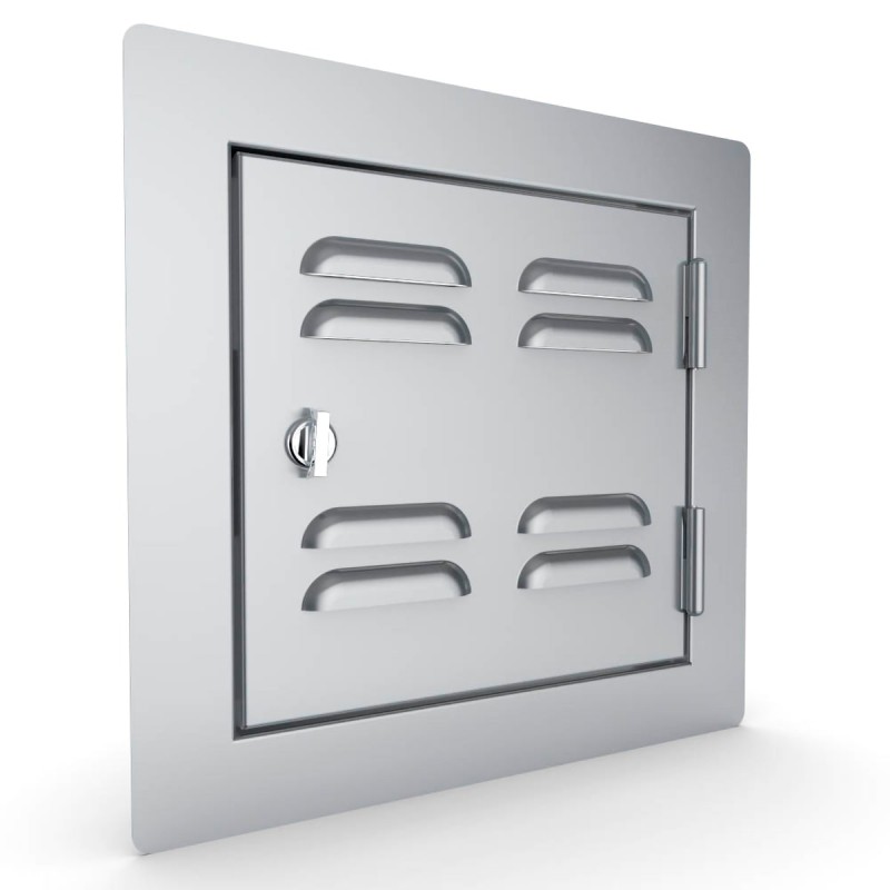 Puerta de Acceso Ventilada