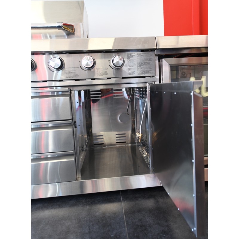 Cocina Exterior Acero Inoxidable Marbella
