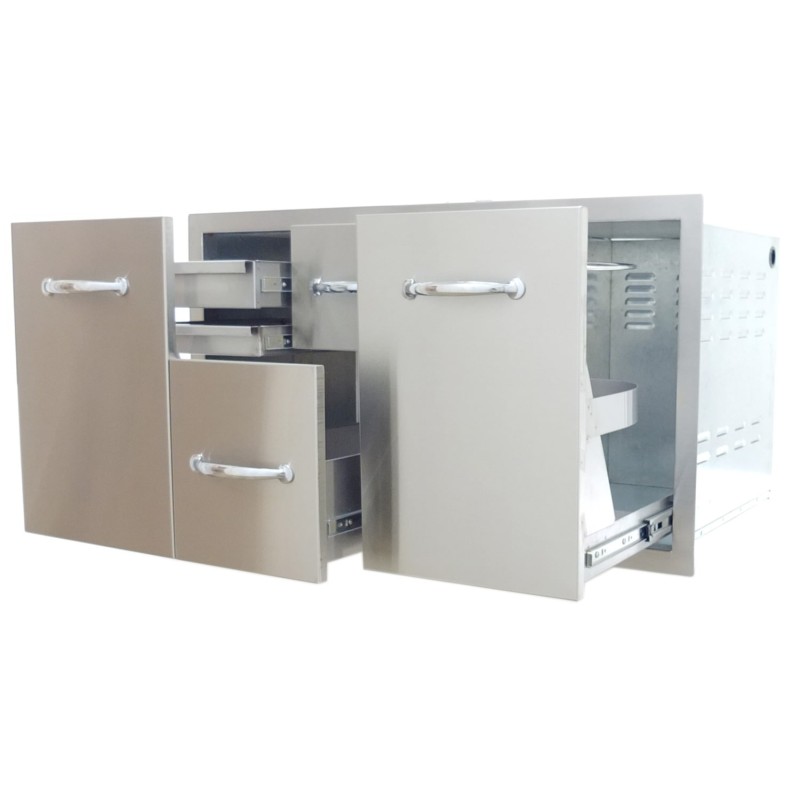 cajones para cocinas de exterior