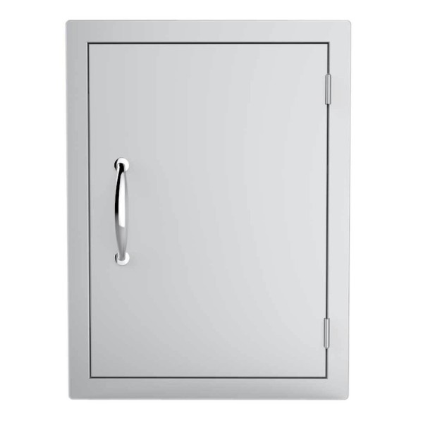 Puerta vertical con módulo cerrado