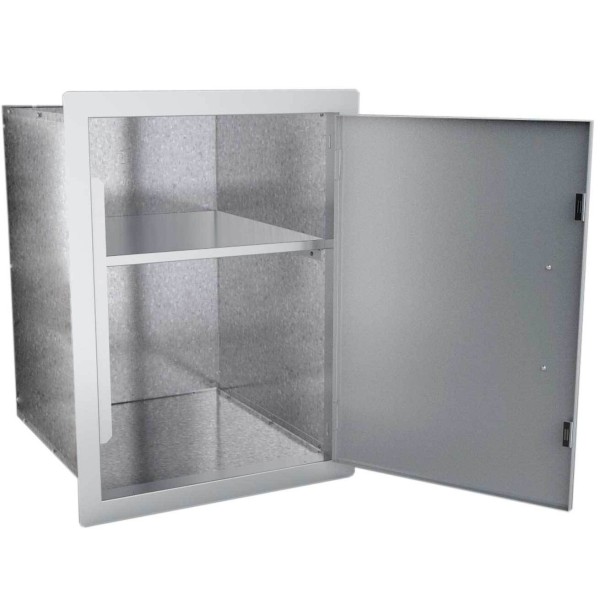 Puerta vertical con módulo cerrado