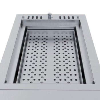 Bandeja 3 en 1 para carbón y leña Ruby 2