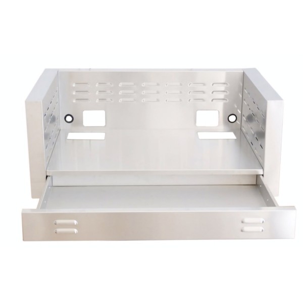 Base para barbacoa con cajón
