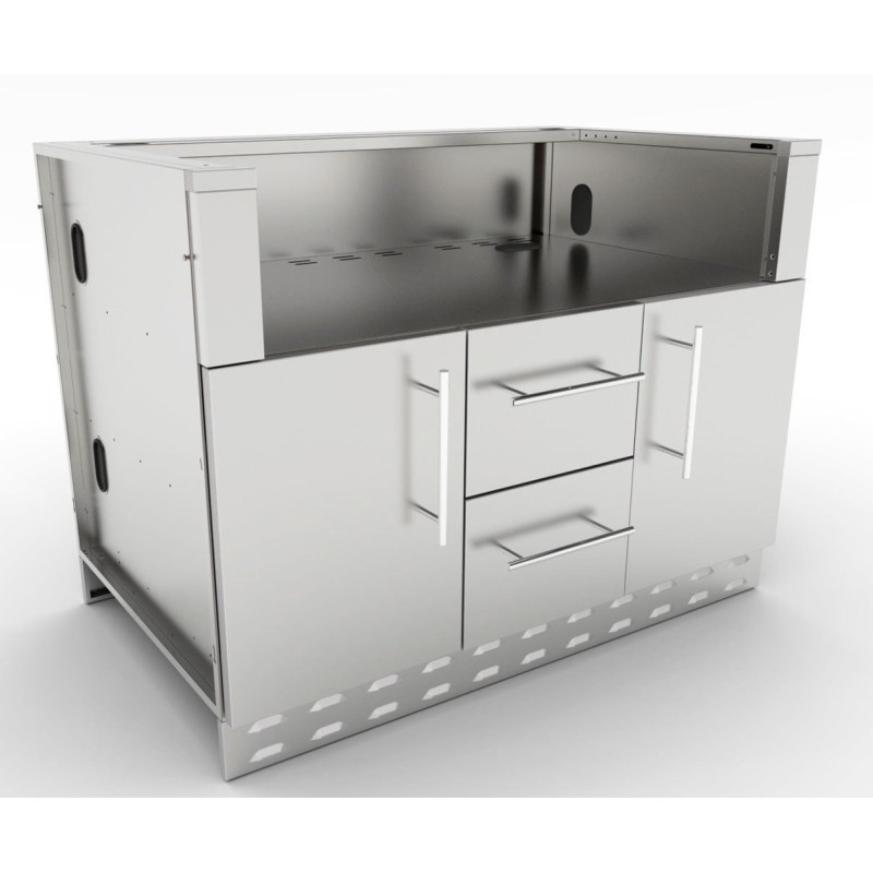 Módulo Inox. para barbacoa gas 5 quemadores
