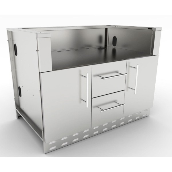 Módulo Inox. para barbacoa gas 5 quemadores