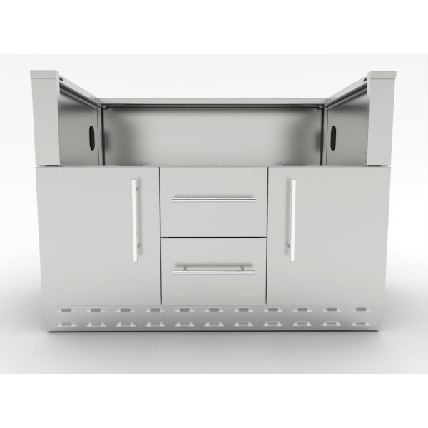 Módulo Inox. para barbacoa Híbrida de 42