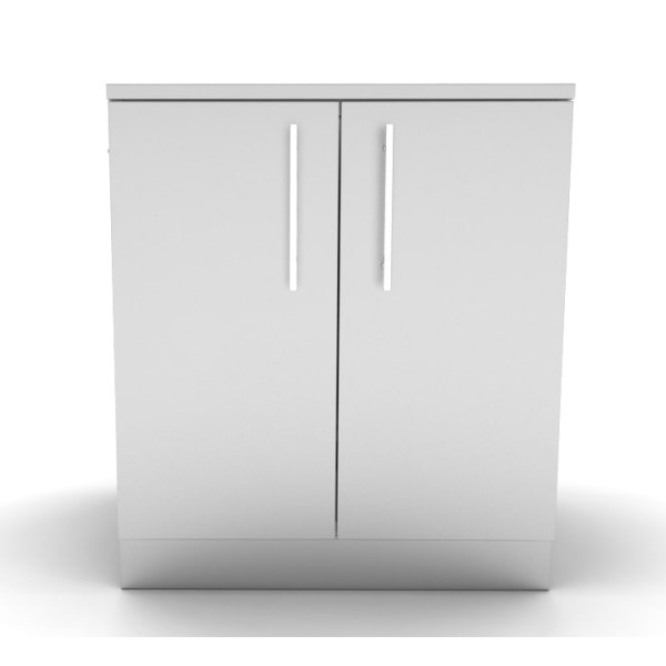 Módulo Inox. con 2 Puertas 76 cm.
