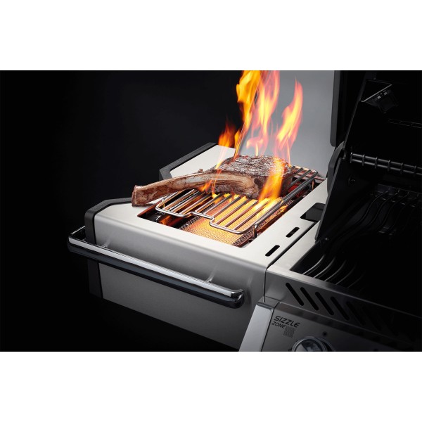 quemador lateral infrarrojo para sellar la carne