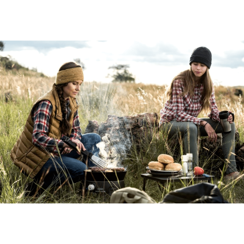 barbacoa pequeña para camping