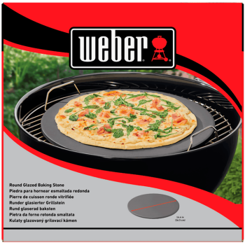Piedra para Pizza esmaltada Weber 36cm 2