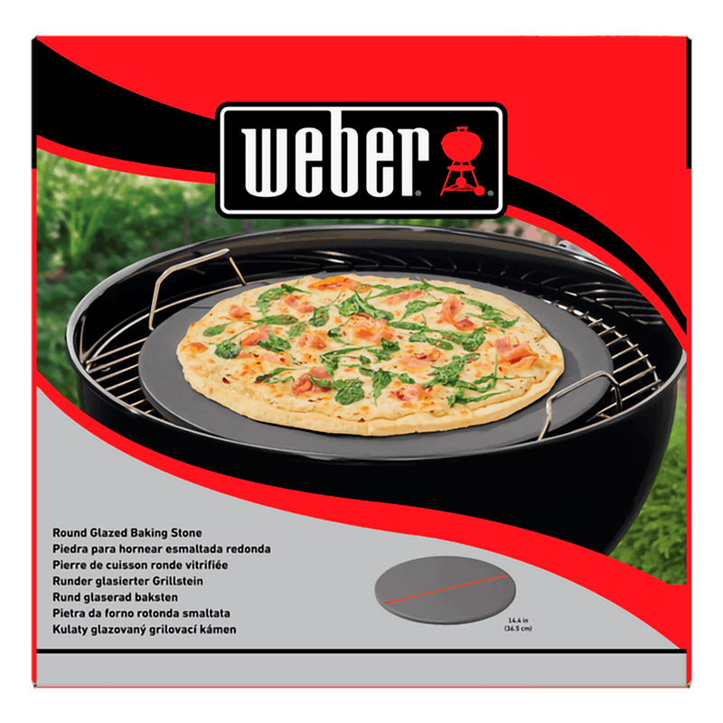 Piedra para Pizza esmaltada Weber 36cm