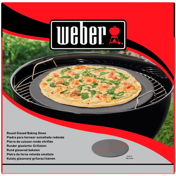 Piedra para Pizza esmaltada Weber 36cm