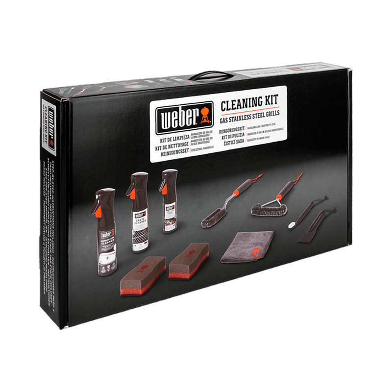 Kit de limpieza para barbacoas de gas de Acero Inoxidable