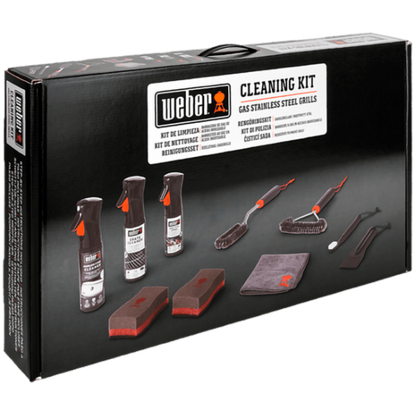 Kit de limpieza para barbacoas de gas de Acero Inoxidable