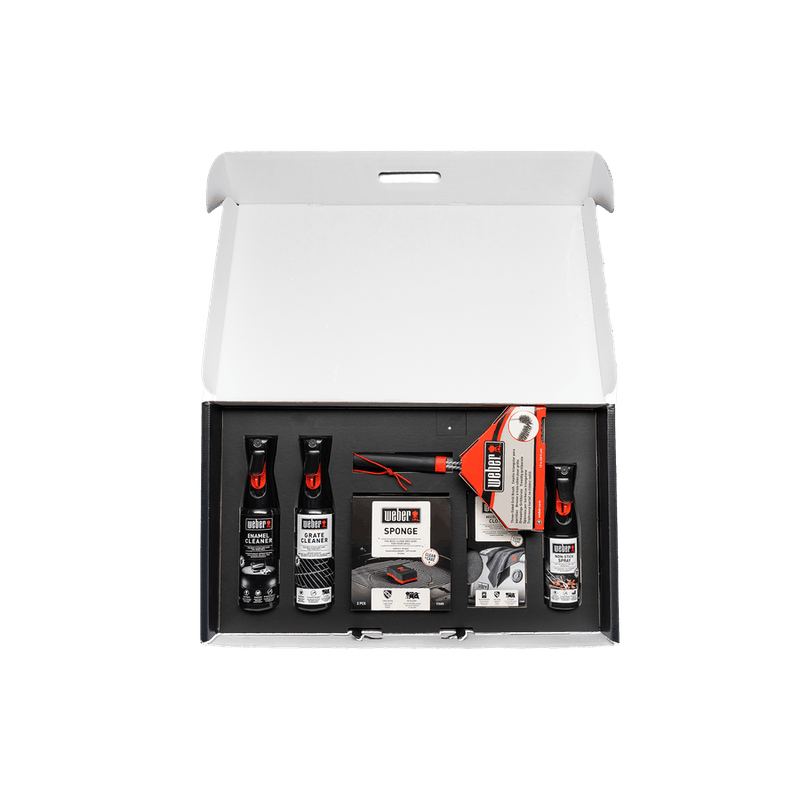 Kit de limpieza para barbacoas de carbón
