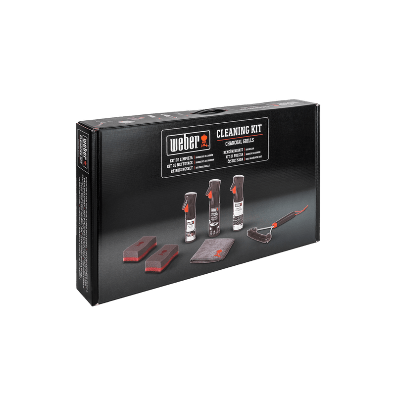 Kit de limpieza para barbacoas de carbón