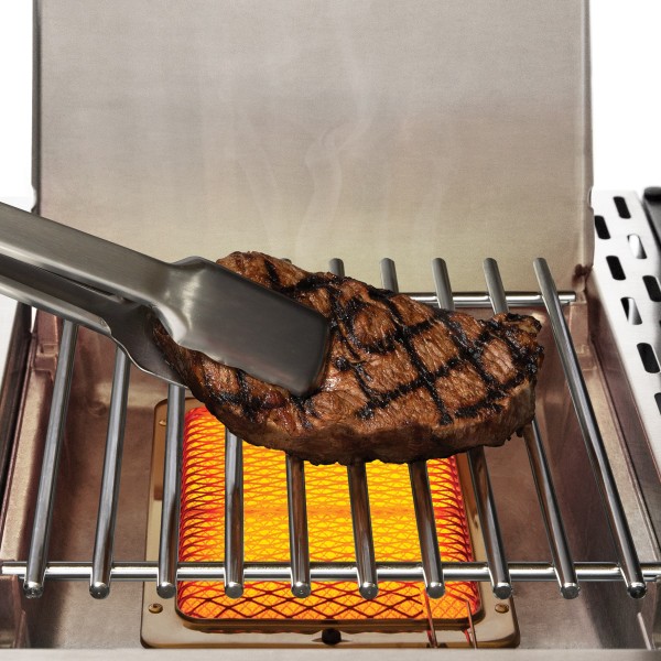 quemador lateral infrarrojo inox