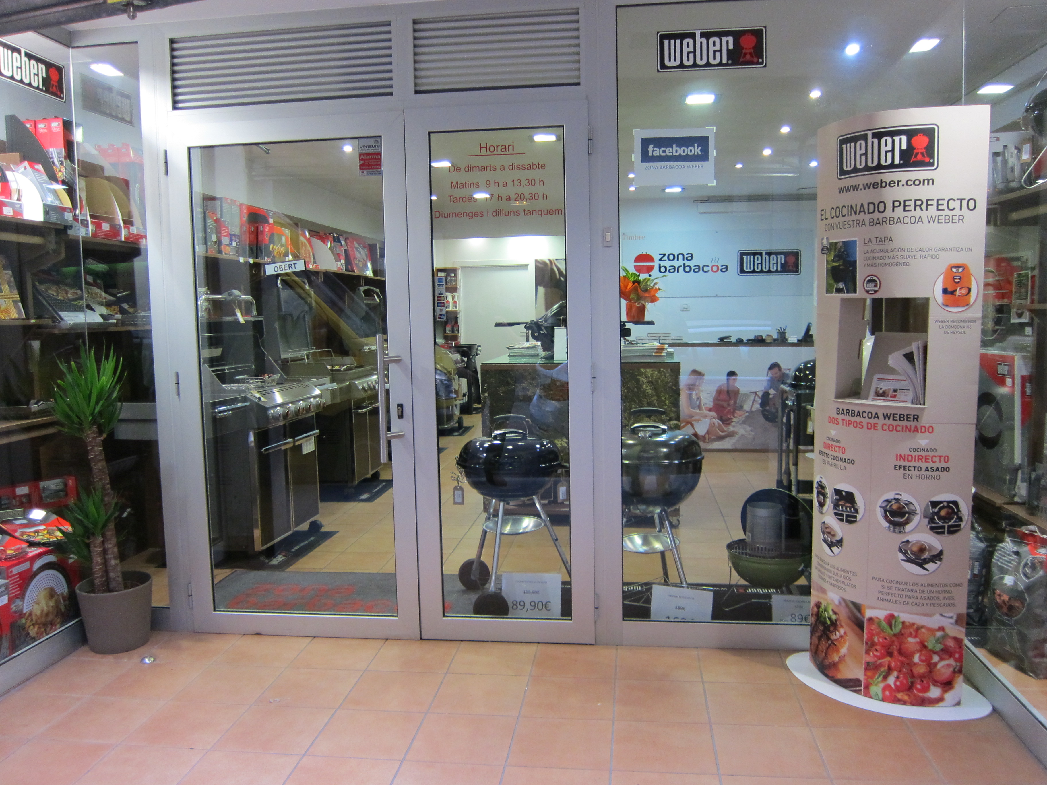 Barbacoas Weber en Barcelona. El mejor servicio al mejor precio